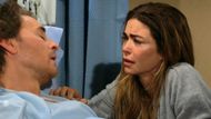 Vicki (Amelia Heinle) will have to move on without Cole (J. Eddie Peck) on The Young and the Restless | Image: CBS